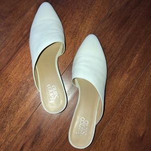 Franco Sarto off white mule